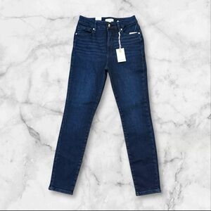 NWT | Good American  Good Legs High-Rise Skinny Jeans Dark Blue Size 6/28